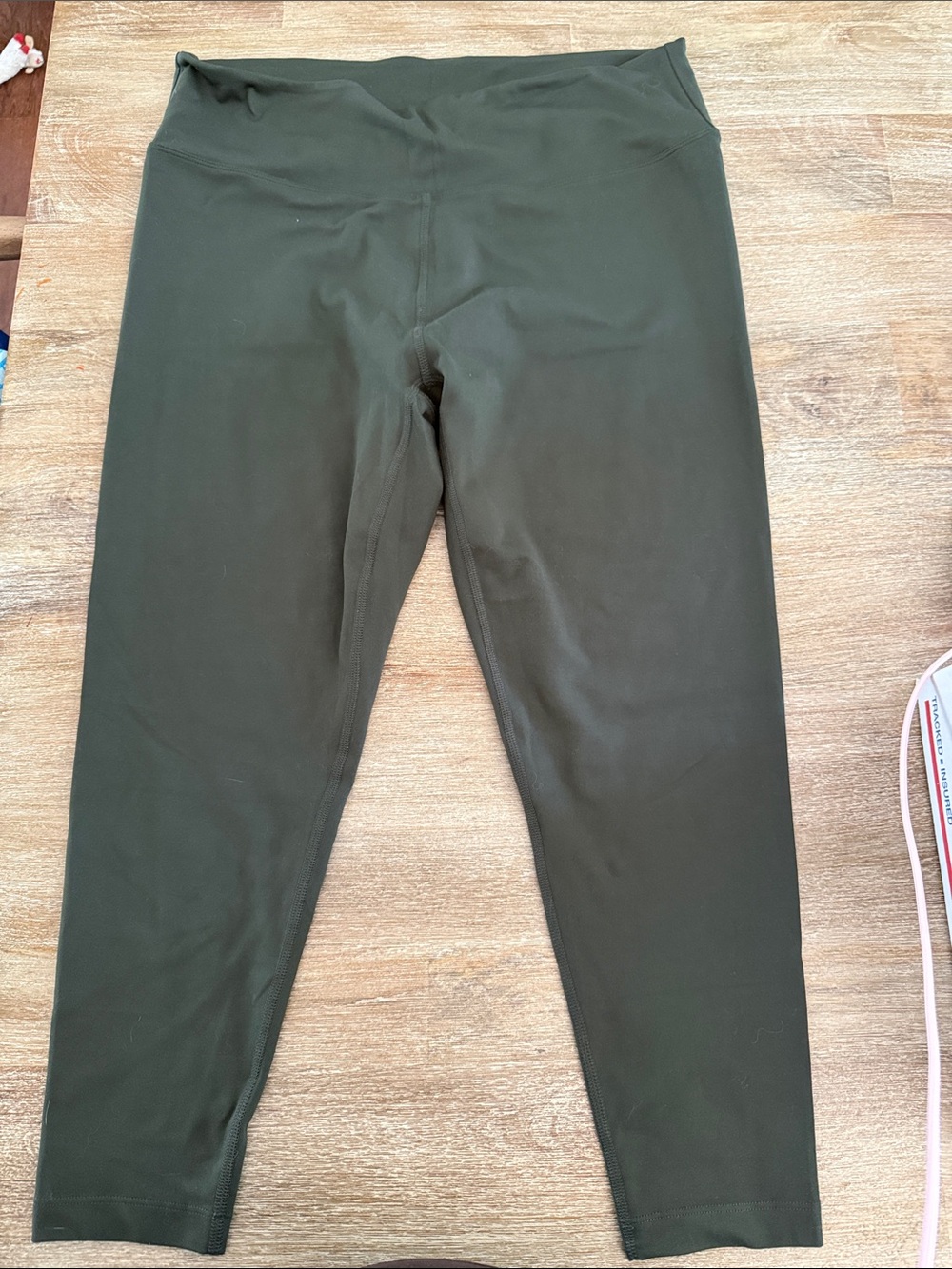 Balance Collection Olive Green High-Rise Leggings